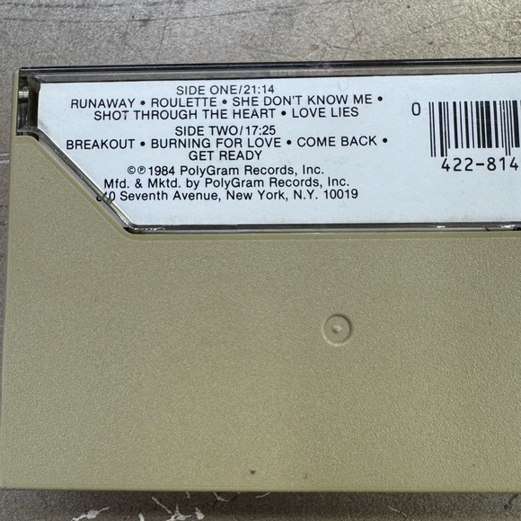 Bon Jovi Cassette Tape - Picture 2 of 4